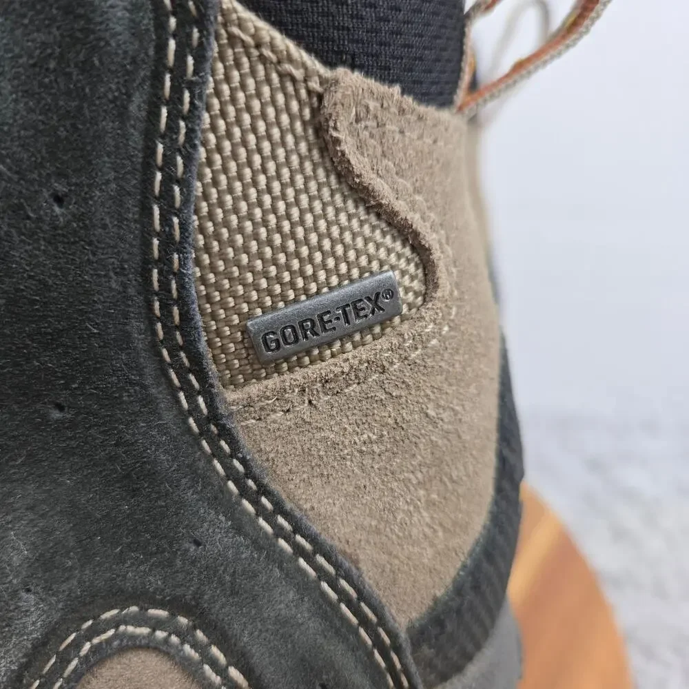 The North Face Dhaulagiri GTX TNF 68 Brown Black Leather Waterproof Hiking Boots